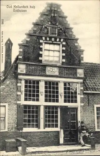 Ak Enkhuizen Nordholland Niederlande, Oud Hollandsch huis