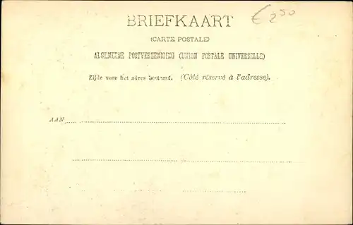 Ak Enkhuizen Nordholland Niederlande, Gevel 1616 Herv. Weeshuis