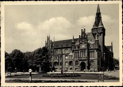 Ak Gelsenkirchen im Ruhrgebiet, Rathaus