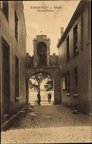 Ak Emmerich am Niederrhein, Christoffeltor