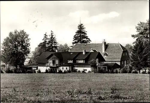 Ak Nassau Frauenstein im Erzgebirge, Gaststätte Altes Forsthaus