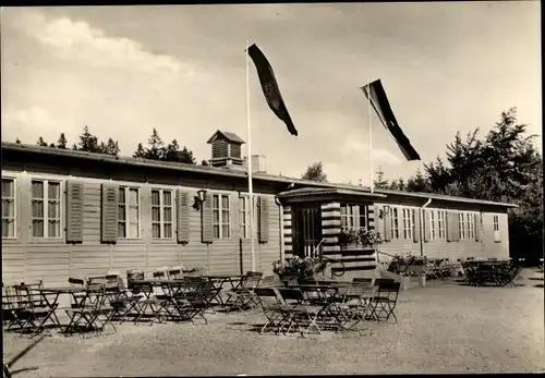 Ak Neuwürschnitz Oelsnitz im Erzgebirge, Ausflugsgaststätte Waldbad