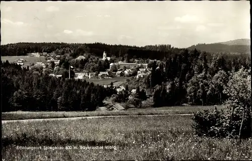 Ak Spiegelau im Bayerischen Wald Niederbayern, Gesamtansicht