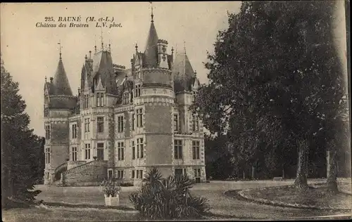 Ak Bauné Maine et Loire, Château des Bruères