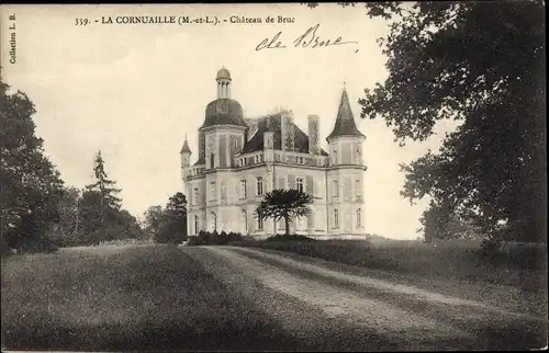 Ak La Cornuaille Maine et Loire, Château de Bruc