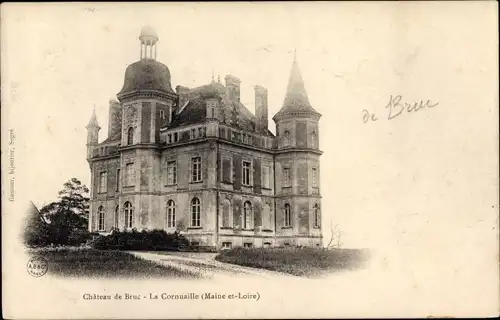 Ak La Cornuaille Maine et Loire, Château de Bruc