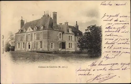 Ak Combrée Maine et Loire, Château de Combrée