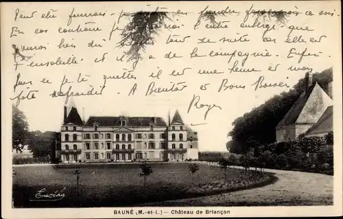 Ak Bauné Maine et Loire, Château de Briancon