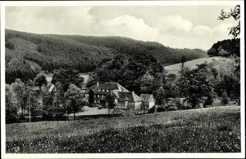 Ak Herscheid im Sauerland, Pension Herscheider Mühle