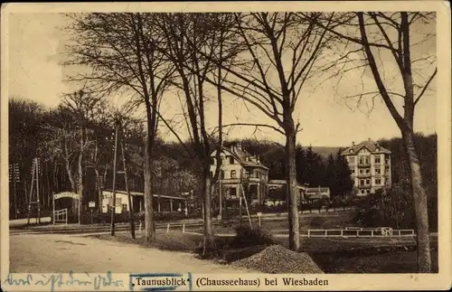 Ak Chausseehaus Wiesbaden in Hessen, Erholungsheim Taunusblick