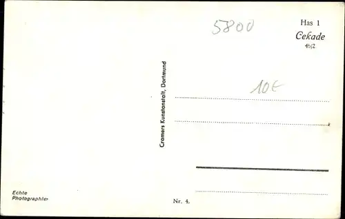 Ak Haspe Hagen Westfalen, Haus Harkorten