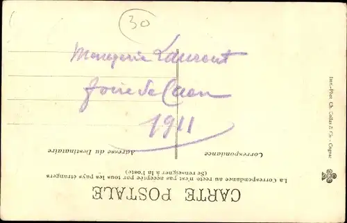 Ak Laurent et ses Fauves, Dompteur mit Löwen, Menagerie Laurent 1911