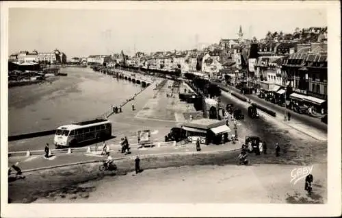 Ak Trouville Calvados, Le Quai, le Casino