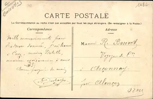 Ak Touques Calvados, Vue generale