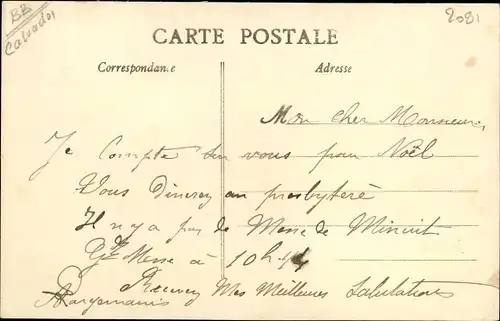 Ak Aurseulles Calvados, Baronnerie du Torteval, Schloss