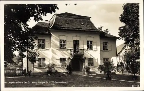 Ak Haigerloch im Zollernalbkreis, Kaplaneihaus bei der Wallfahrtskirche St. Anna