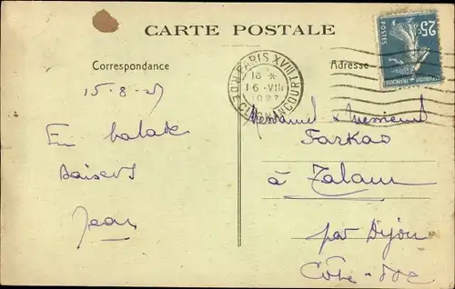 Ak Méru Oise, La Rue Ch. Boudeville