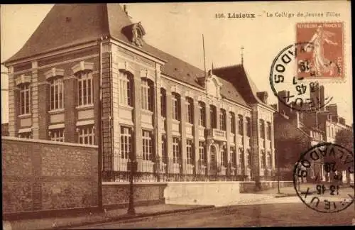 Ak Lisieux Calvados, Le College de Jeunes Filles