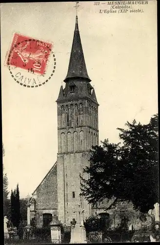 Ak Le Mesnil Mauger Calvados, L'Eglise