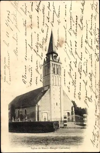 Ak Le Mesnil Mauger Calvados, L'Eglise