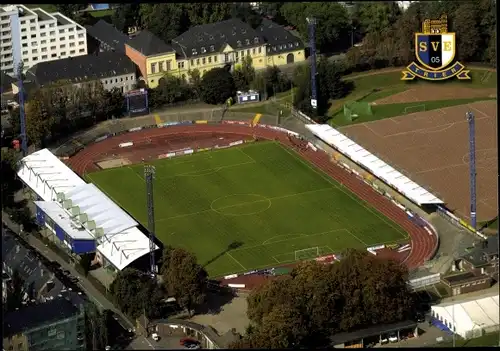 Ak Trier an der Mosel, Moselstadion des SV Eintracht Trier 05, Wappen