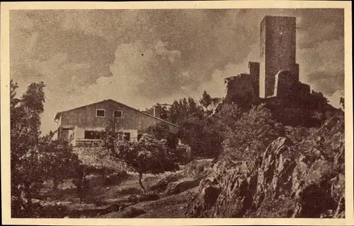 Ak Obermurach Oberviechtach Oberpfalz, Burgfried