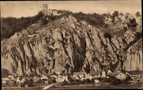 Ak Neuessing im Altmühltal, Ort, Burg