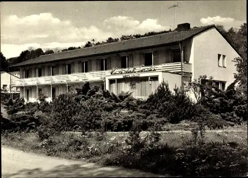 Ak Bad Salzhausen Nidda in Hessen, Hotel Kurpension Sachs