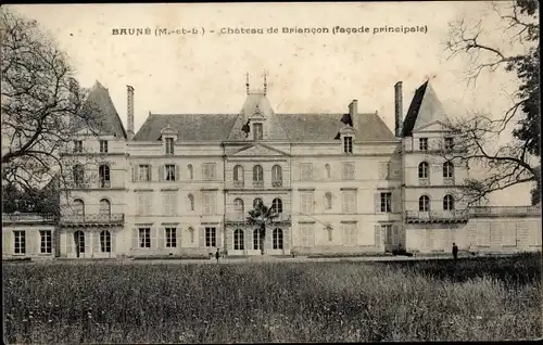 Ak Bauné Maine et Loire, Château de Briancon, facade principale