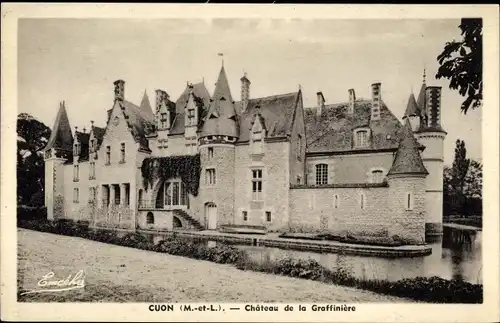 Ak Cuon Maine et Loire, Chateau de la Graffiniere