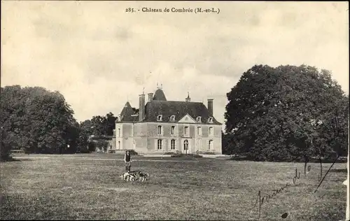 Ak Combrée Maine et Loire, Le Chateau