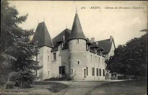 Ak Combrée Maine et Loire, Chateau des Hommeaux
