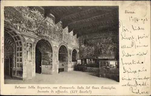 Ak Siena Toscana, Palazzo della Signoria, ora Comunale