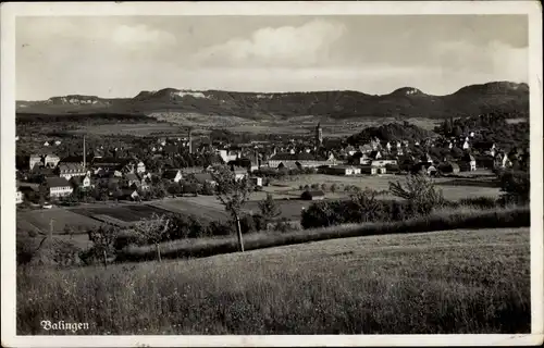 Ak Balingen in Württemberg, Totalansicht der Ortschaft