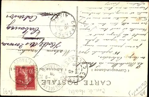 Ak Norolles Calvados, Chateau de la Monteillerie