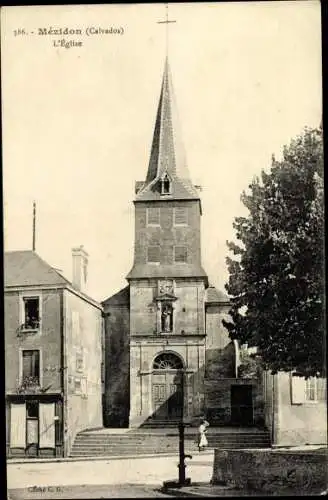 Ak Mézidon Calvados, L'Eglise