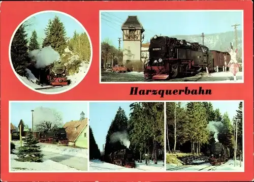 Ak Ilfeld am Harz Thüringen, Deutsche Eisenbahn, Harzquerbahn, Sorge, Birkenmoor, Schierke