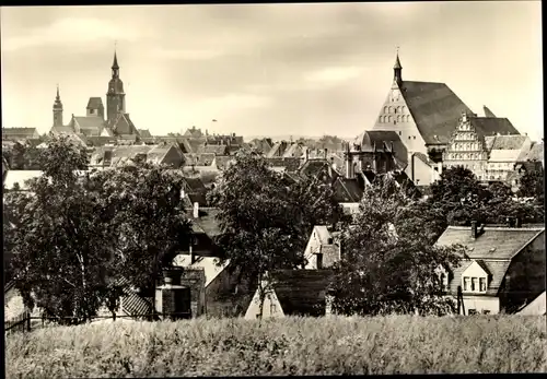 Ak Freiberg in Sachsen, Blick auf Petrikirche und Dom