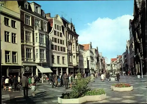 Ak Hansestadt Rostock, Kröpeliner Straße