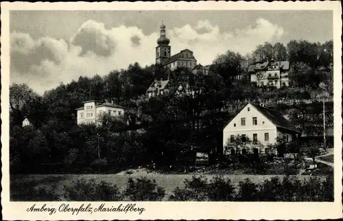 Ak Amberg in der Oberpfalz Bayern, Mariahilfberg