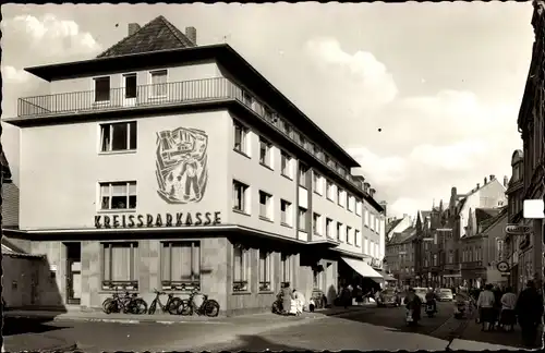 Ak Datteln Westfalen, Hohestraße, Kreissparkasse,Gallus