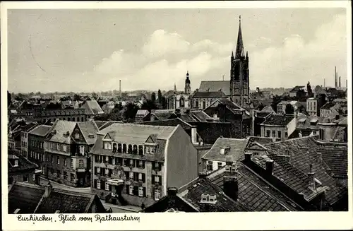 Ak Euskirchen Nordrhein Westfalen, Blick vom Rathausturm