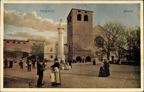 Ak Triest Trieste Friuli Venezia Giulia, Duomo