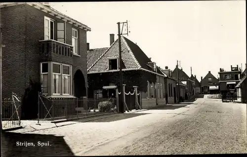 Ak Strijen Südholland Niederlande, Spui