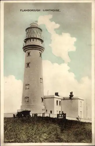 Ak Flambro Flamborough Yorkshire, Lighthouse