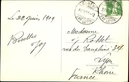 Ak Genève Genf Stadt, Cathedrale de St. Pierre et le Saleve