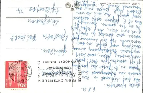 Ak Bâle Basel Stadt Schweiz, Spalentor