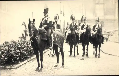 Ak Belgien, Fête Militaire du Centenaire, 2me Chasseurs a cheval 1831