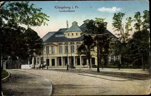 Ak Kaliningrad Königsberg Ostpreußen, Louisentheater
