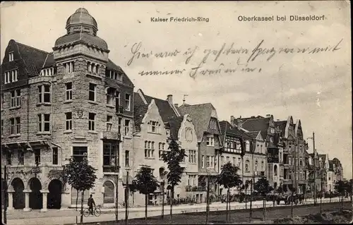 Ak Oberkassel Düsseldorf am Rhein, Kaiser Friedrich Ring